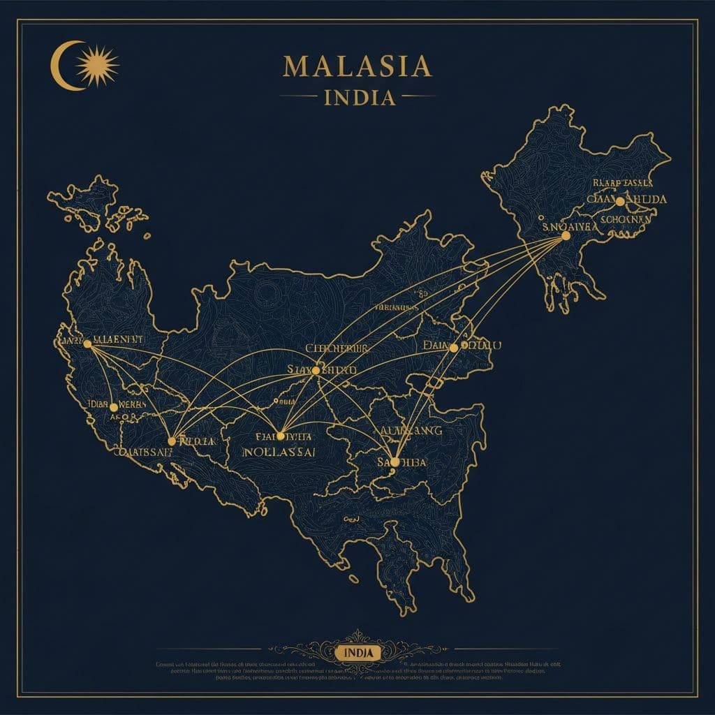 Connecting Malaysia and India